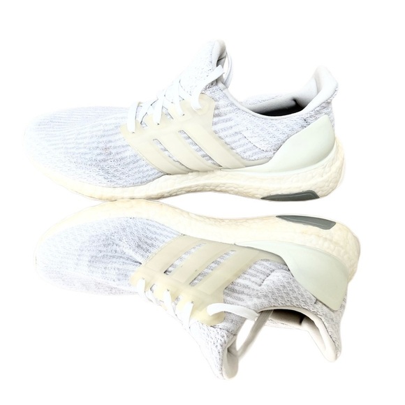 Women's adidas UltraBOOST White/Grey Running Shoes Size 7 - Picture 7 of 9